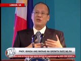 PNoy boasts in UK of PH's 6.4% growth rate