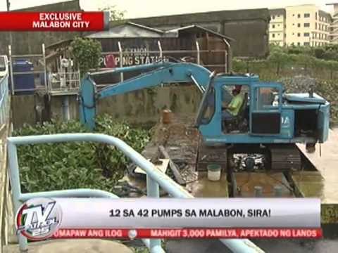 PNoy inspects Manila pumping station