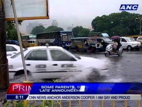 Palace to LGUs: Decide on class suspensions early