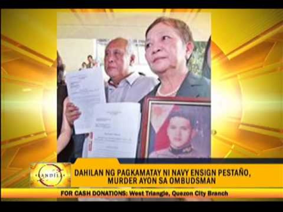 10 Navy men face raps for Pestaño death
