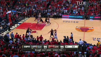 Buzzer Beater Derrick Rose 3pts vs Cleveland Cavaliers