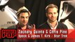 BROMANCE, Kirk, Spock and Blunty - Zachary Quinto & Chris Pine Star Trek Stars