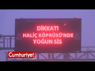 İstanbul güne sisle uyandı
