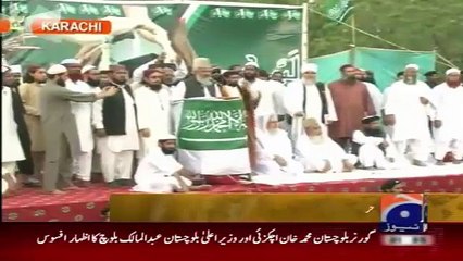 Geo News Headlines 9 May 2015_ Rally of Harmain Sharifain in Karachi
