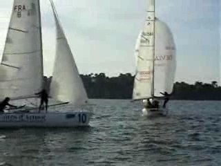 Envoi de spi sans tangon