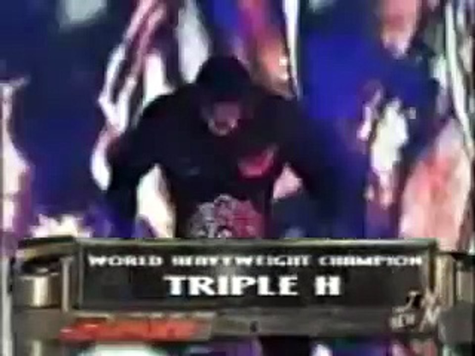 WWE The Hurricane vs Triple H(c) RAW 2003