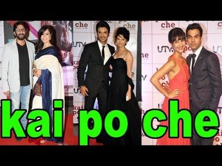 Bollywood Applauds - Celebs at The Grand Premiere of "Kai Po Che"- Full Version