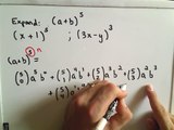 The Binomial Theorem - Example 1