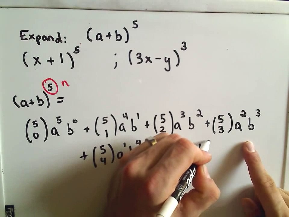 The Binomial Theorem - Example 1