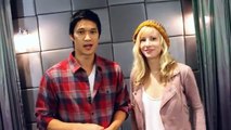 Harry Shum Jr. and Heather Morris From Glee Teach You How to Dougie | On Air With Ryan Seacrest
