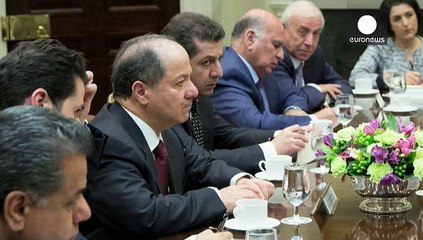 Iraqi Kurd leader Barzani wraps up visit to US