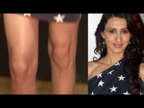 Alesia Raut Milky Thighs Spotted At Red Carpet Of Celebration Colors Bash!