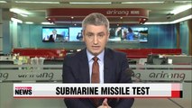 2015-05-09_1800news_230North Korea test-fires submarine ballistic missile
