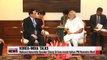 Korea, India hold talks on boosting bilateral ties