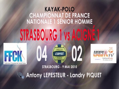 M01/13-KAYAK POLO-STRASBOURG vs ACIGNÉ