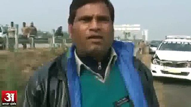 Biggest car accident in India on Yamuna Expressway on 6th November 2013, 25 cars crashed !