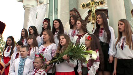 Відкриття церкви в с.Підвиноградів  (Закарпатська обл.)