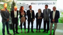 Madame le Maire d'Aix en Provence fière de soutenir l'Open du Pays d'Aix