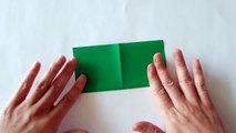 종이 개구리 접기 (how to make a paper jumping frog easy - origami)