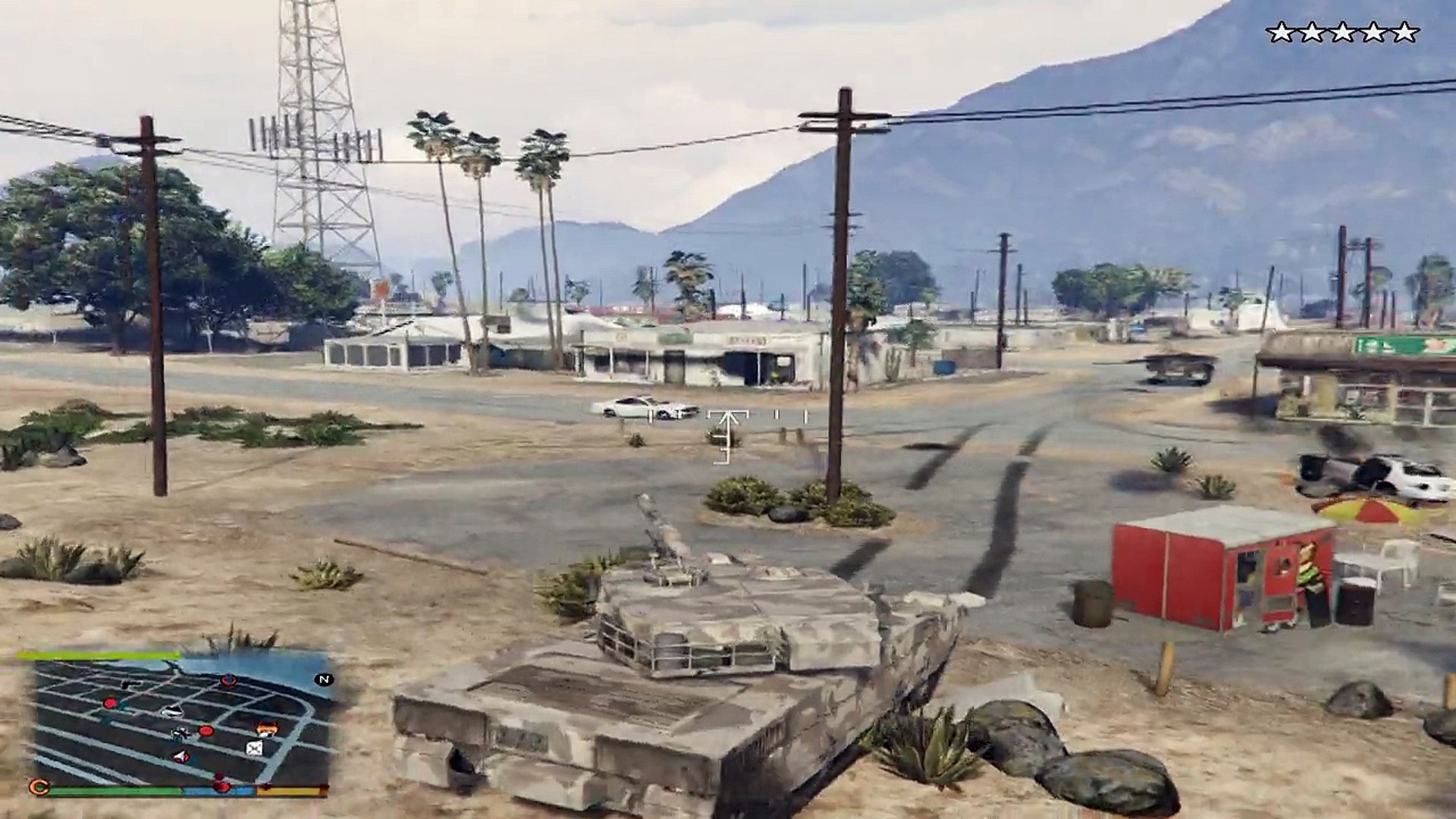 Gta 5 Tank In Garage