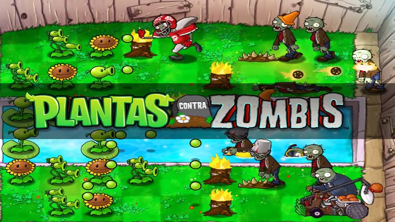 PLANTS VS ZOMBIES POPCAP 100% TEJADO INFINITO (75 MELONPULTA) (PLANTAS IMITADORAS)