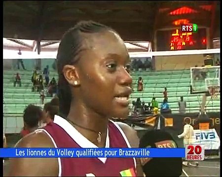 Les Lionnes du Volley Qualifiées pour Brazzaville