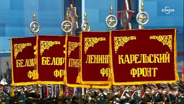 Rusya, Zafer’in 70’inci yılında Kızıl Meydan’da gövde gösterisi yaptı