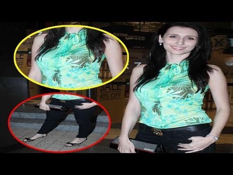 Sexy Gori Claudia Huge Bosoms Flashing Hot In Green Top