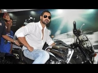 John Abraham Poses On A Sexy Bike At The Mumbai International Motor Show