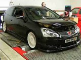 EP3 Honda Civic Type R 253bhp n/a Rolling Road dyno best vtec sound