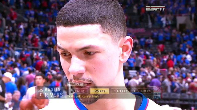 Postgame_ Austin Rivers _ Rockets vs Clippers _ Game 3 _ May 8, 2015 _ 2015 NBA Playoffs