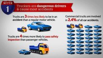 American Trucker - Trucking Myths Debunked (infographic video)