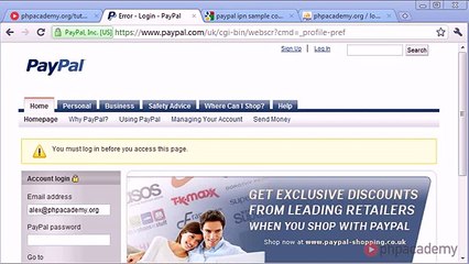 PHP Tutorials- PayPal IPN User Premium Membership (3_10)