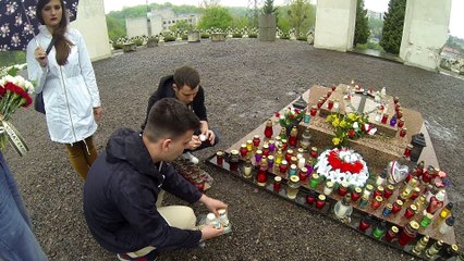 Pro Patria na cmentarzu Orląt Lwowskich - 02.05.2015