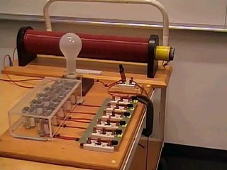 MIT Physics Demo -- Resonant RLC Circuit
