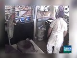 CCTV Footage of thief stealing 'Chanda Box'