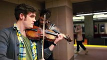 Subway Violinists -I Knew You Were Trouble - Rhett Price & Josh Knowles - Taylor Swift cover