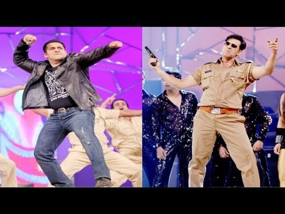 DASHING Salman,Akshay ROCKING Performance at Umang Police Awards