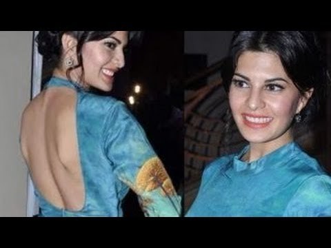 Jacqueline Fernandez Goes BACKLESS At Reopening Of Enigma At JW Marriott