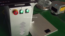UK apexcnctech mini portable fiber laser marking machine made in jinan china