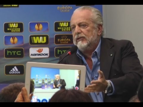 Napoli-Dnipro 1-1 - Benitez e De Laurentiis furiosi per l'arbitraggio (07.05.15)