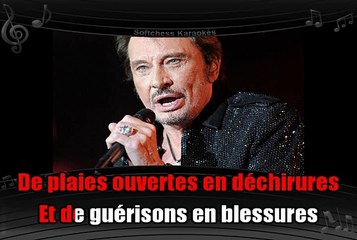 Karaoké Johnny Hallyday - Je t'ai aimée