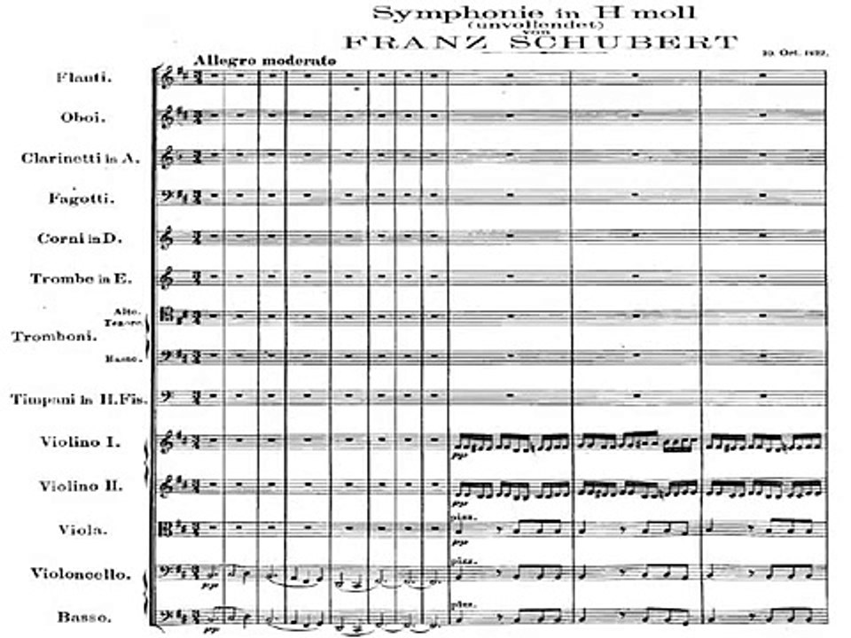 Schubert - Unfinished Symphony