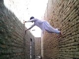 Hassan Got Talent - A Little Talented Boy Climbing on Wall