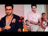 Bollywood Actors Ranbir Kapoor and Varun Dhawan GROOVE With Cancer Children - Christmas Celebrations