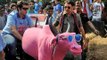 Smart Imran Khan At 'Red Bull Soap Box Race' For 'Matru Ki Bijli Ka Mandola'