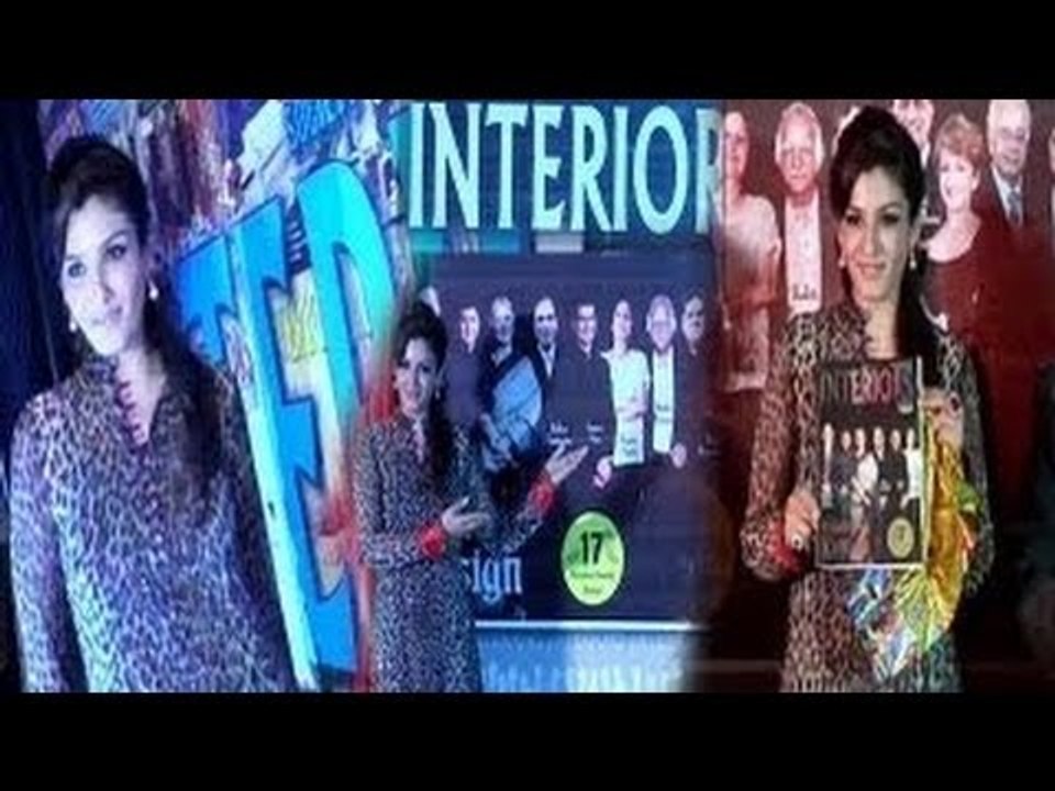 Ravishing Raveena Tandon Launches  Society Interiors Magazine