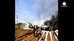 مقتل  ثلاثة ركاب على الأقل  إثر تحطم طائرة عسكرية قرب إشبيلية