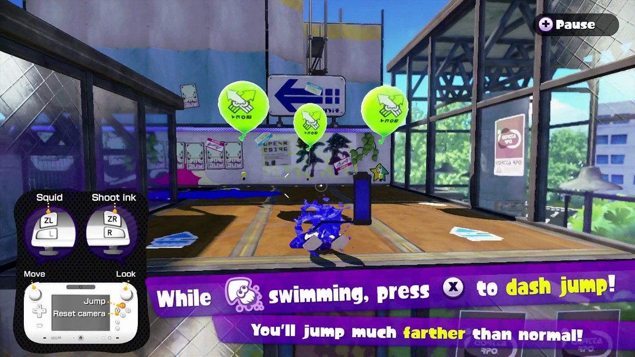 Splatoon Global Testfire Test Arena and First Match