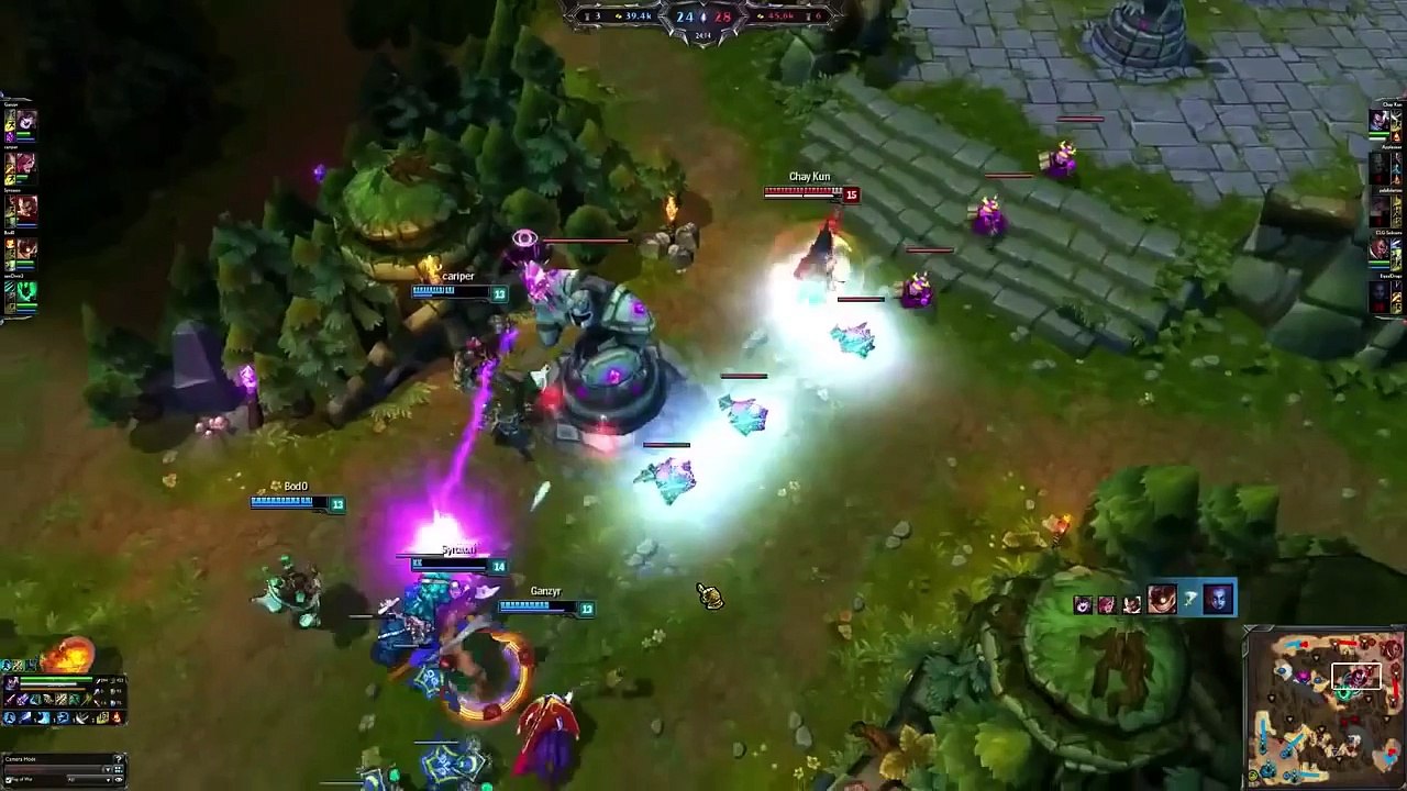 Yasuo 1vs5 Pentakill - LOL Highlight Clip